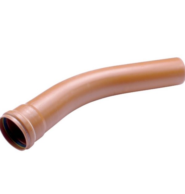 110mm Underground Drainage 45 degree Long Radius Bend