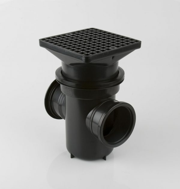 110mm Underground Drainage Brett Martin Square Top Bottle Gully